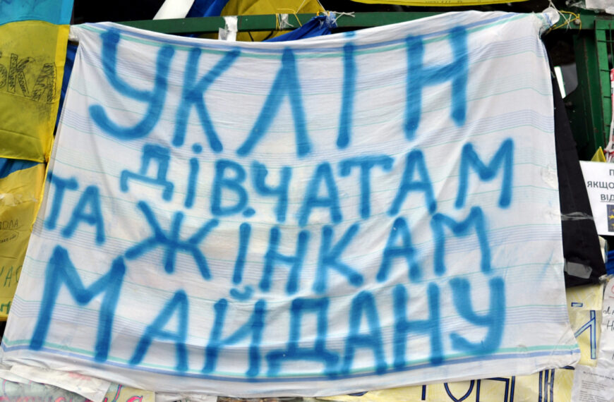 Women’s Participation in Ukraine’s Euromaidan: A Conversation with Olena Nikolayenko